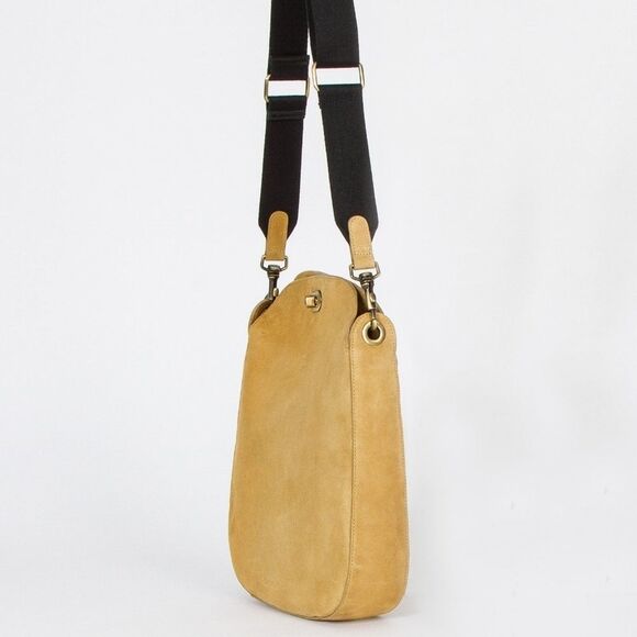 Creatures of Comfort Handbags - Creatures of Comfort Large Lamb Suede Boulder Bag
